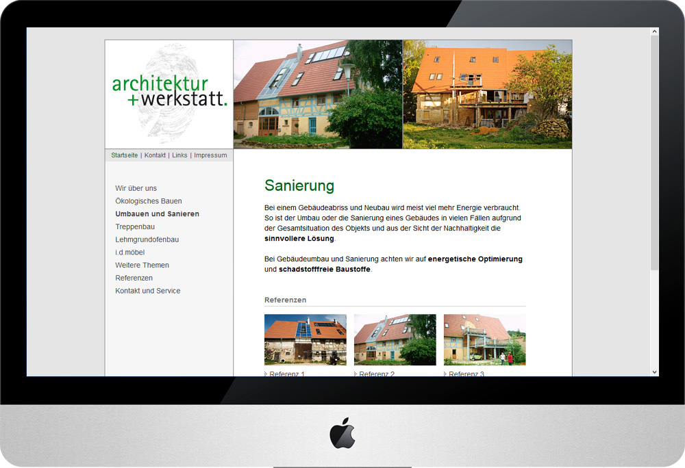 Architektur + Werkstatt, Internet