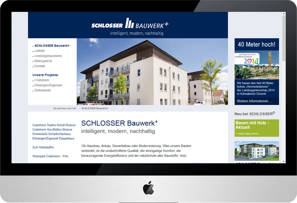 SCHLOSSER Bauwerk+, Internet