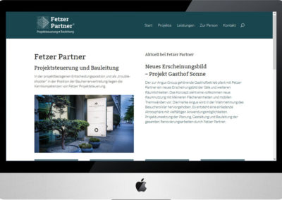 Fetzer Partner, Internet