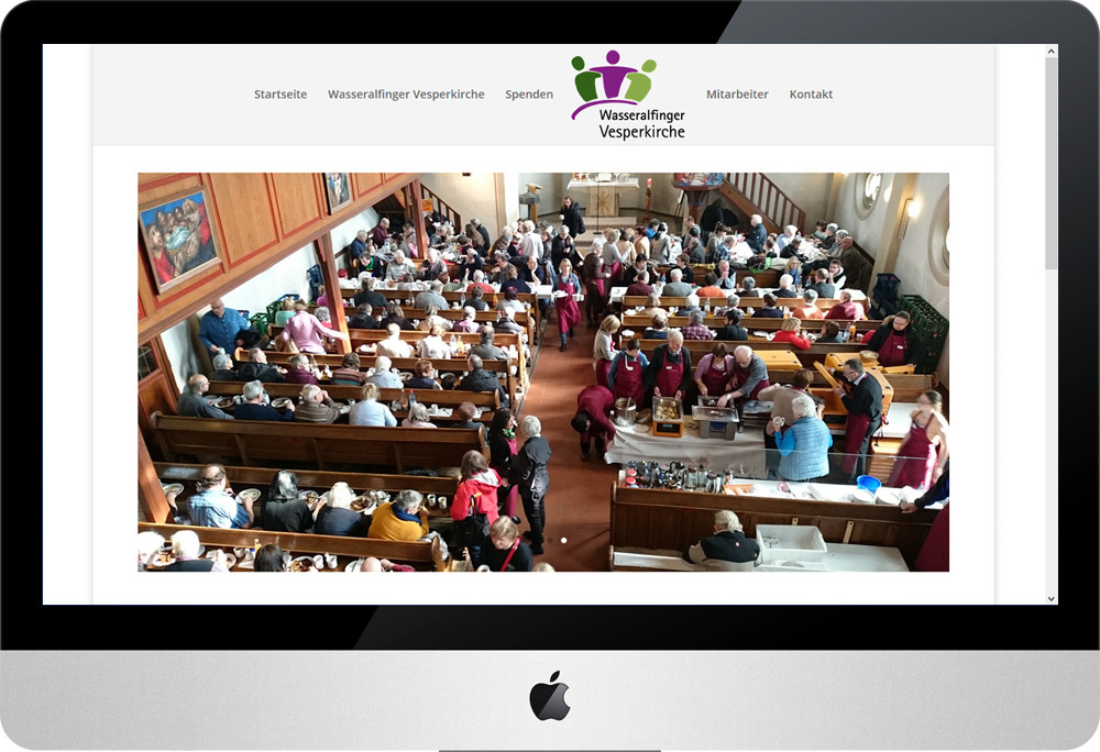 Wasseralfinger Vesperkirche, Internet