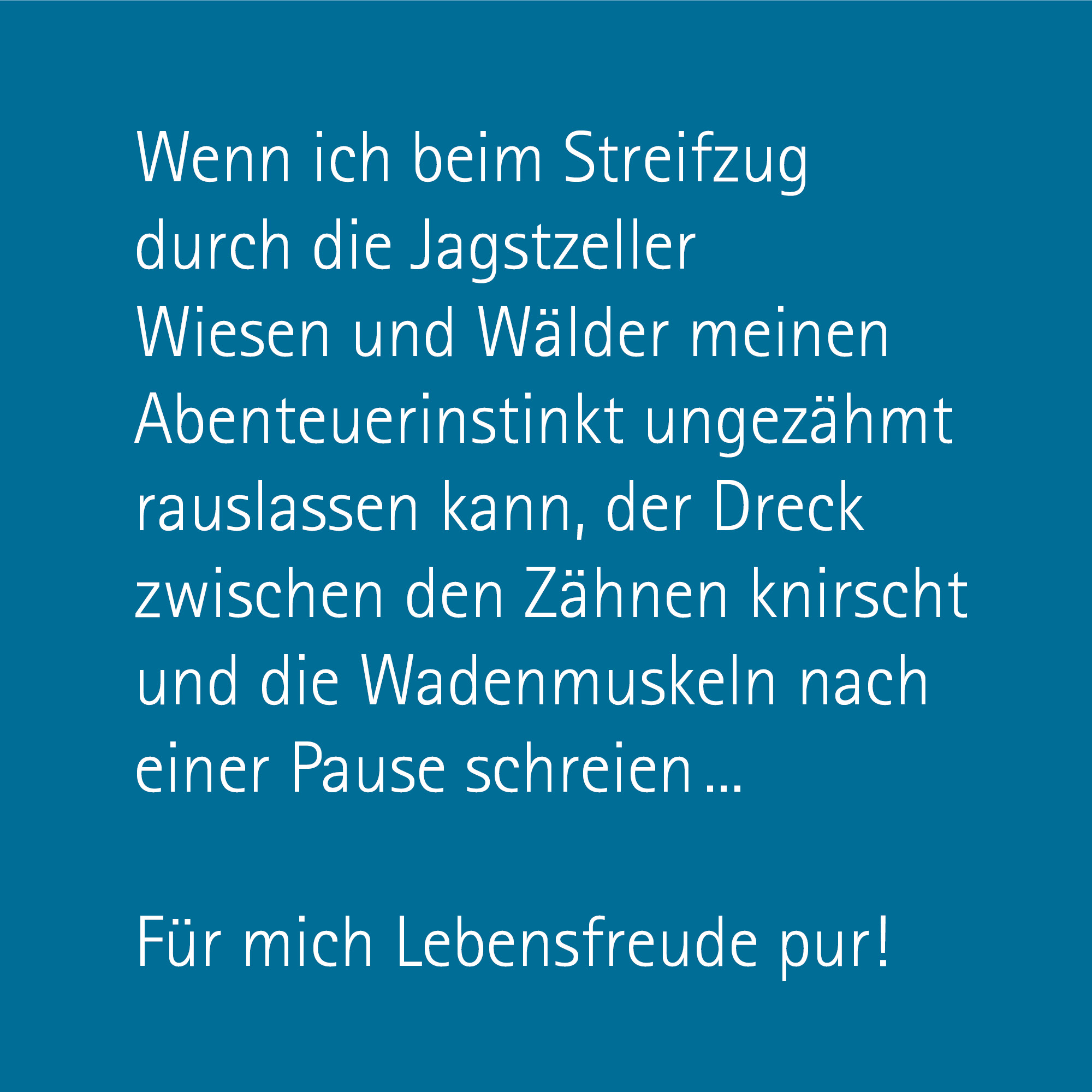 xm - Jagstzell sucht - Leitmotiv - Naturbursche - 2022 - Text