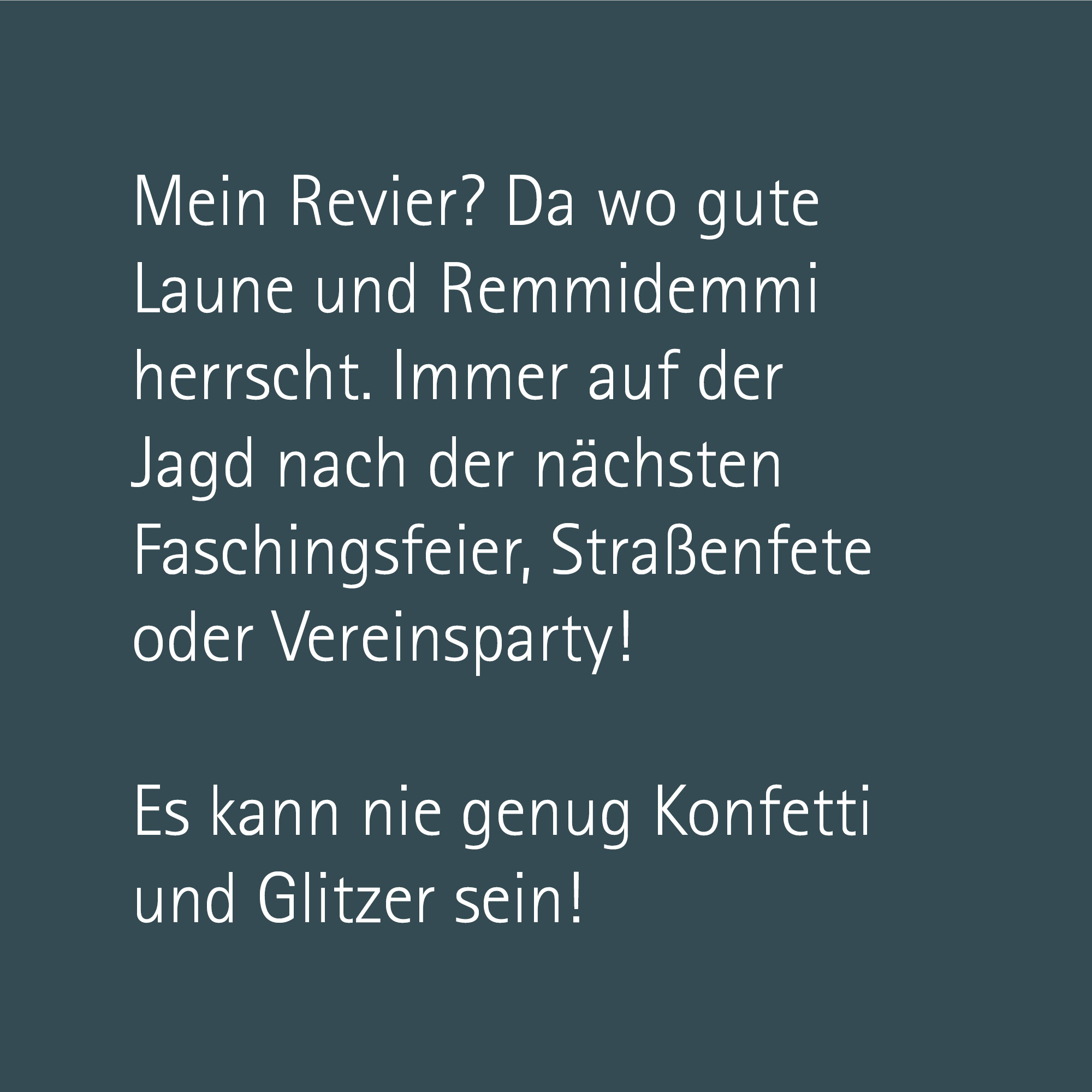 xm - Jagstzell sucht - Leitmotiv - Partyloewin - 2022 - Text