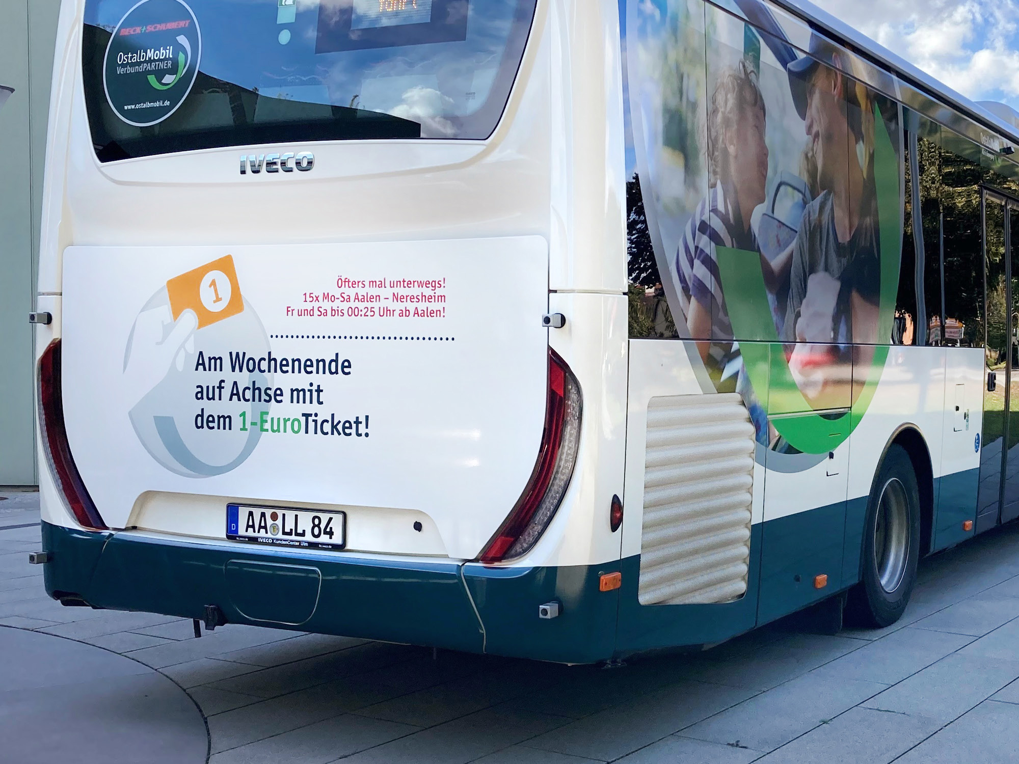 xm - Ostalb Mobil - Busbeschriftung - Produktwerbung - 2022 - 01