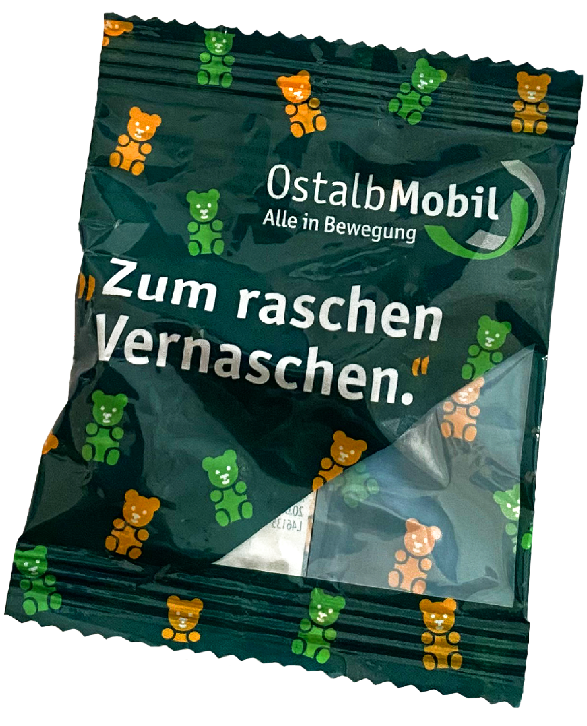 xm - Ostalb Mobil - Grafikelement - Gummibaren - 2022 - 01
